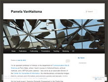 Tablet Screenshot of pamelavanhaitsma.com